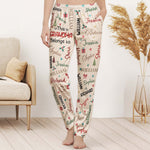 This Grandma Belongs To Custom Grandkids Names Christmas Gifts For Grandma, Nana, Mimi - Personalized Lounge Pants 4