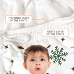 This Grandma Belongs To Custom Photo Christmas Gifts - Personalized Lounge Pants 7