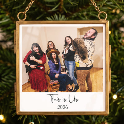 This Is Us Custom Family Photo Frame - Personalized Ornament