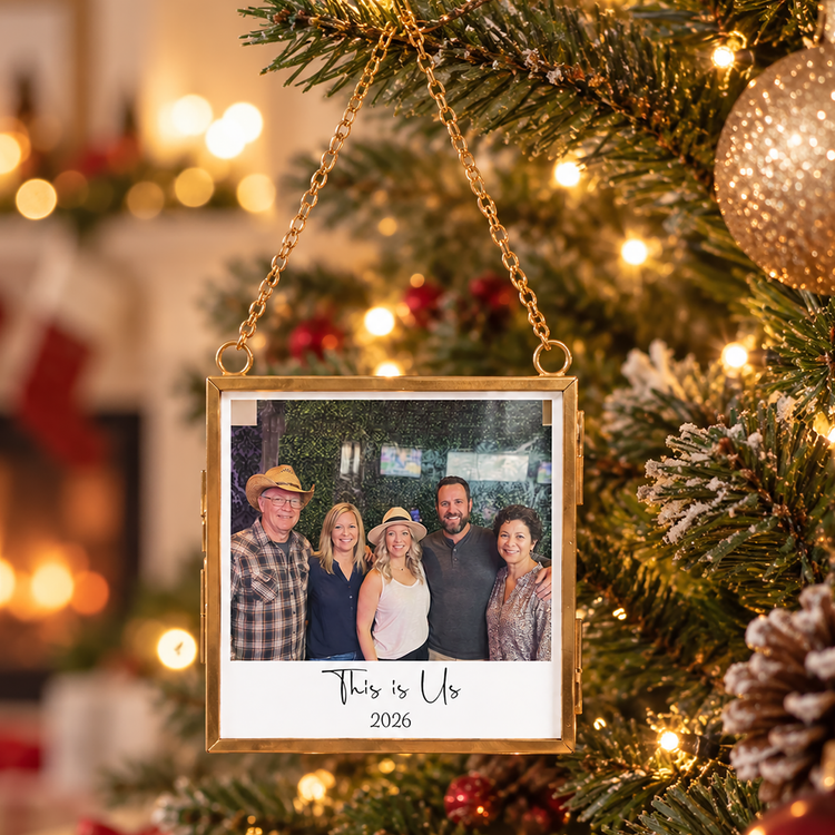 This Is Us Custom Family Photo Frame - Personalized Ornament 3