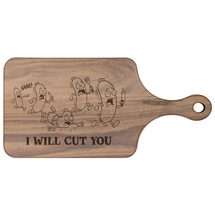 This Is Where I Murder Vegetables - Personalized Cutting Board 3