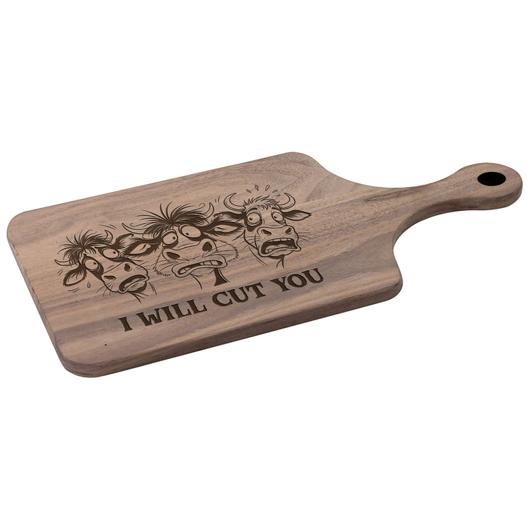 This Is Where I Murder Vegetables - Personalized Cutting Board 5