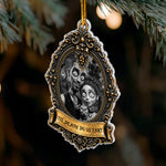 Til Death Do Us Part Gothic Christmas Style - Personalized Ornament 5