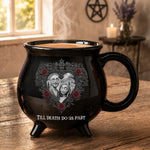 Till Death Do Us Part Gothic Style - Personalized Mug 3