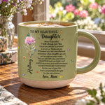 To My Daughter From Mom, Dad - Sentimental Gift, Keepsake Gift - Personalized Mug 3