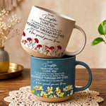 To My Daughter, Never Forget I Love You - Personalized Mug 1