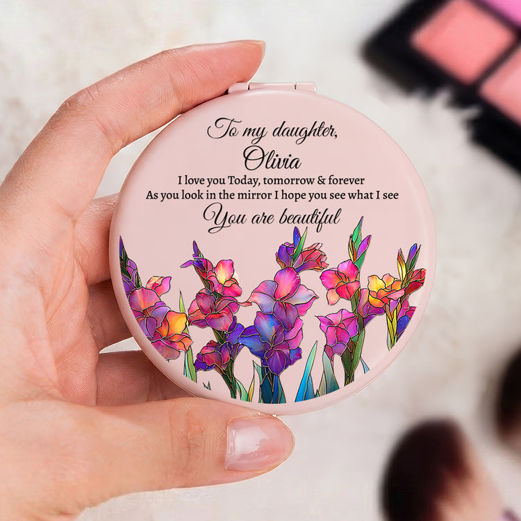 To My Daughter You Are Beautiful - Personalized Mirror 2