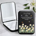 To My Wife You Are Beautiful Custom Name & Birth Flower Gifts For Her, Wife, Girlfriend - Personalized Mirror 8