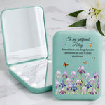 To My Wife You Are Beautiful Custom Name & Birth Flower Gifts For Her, Wife, Girlfriend - Personalized Mirror 9
