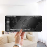 Travel Ticket Memories - Personalized Magnet Board 8
