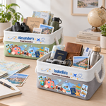 Traveling Memories Adventure Basket, Souvenir & Essentials - Personalized Storage Basket 4