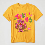Turkin' 9-5 - Cowgirl Turkey Thanksgiving, Western Country - Personalized Shirt 6
