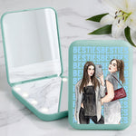 Turn Friendship Photo Into Art, Best Friends Gifts - Led Travel - Personalized Mirror 3