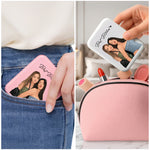 Turn Friendship Photo Into Art - LED Travel - Personalized Mirror 7
