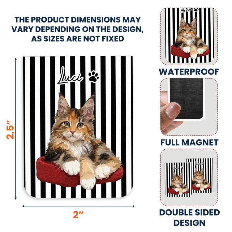 Turn Pet's Photo Into Artwork - For Dog Mom, Cat Mom - Personalized Bookmark 8