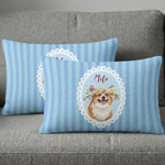 Turn Pet's Photo Into Artwork - For Dog Mom, Cat Mom Woven - Personalized Pillow Cover 3