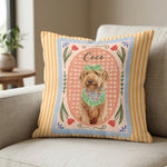 Turn Pet's Photo Into Artwork - For Dog Mom, Cat Mom Woven - Personalized Pillow Cover 4