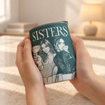 Turn Photo Into Art - Friendship Best Btches Matching Cup - Personalized Wine Tumbler 3