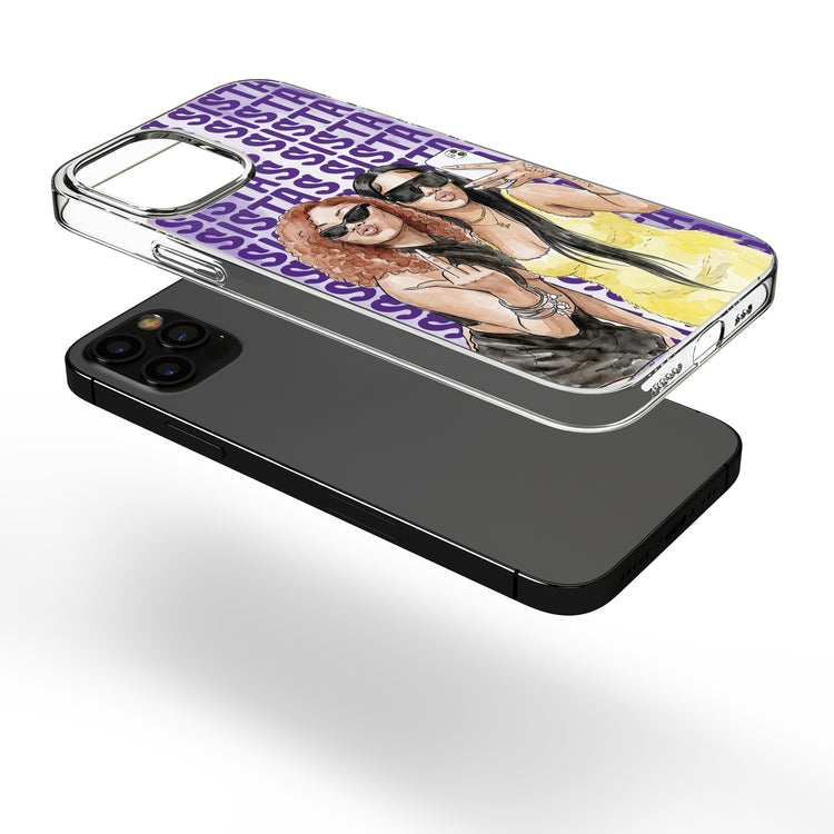 Turn Photo Into Art - Friendship Best Btches Thank You Gifts - Personalized Phone Case 6