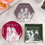Turn Photo Into Art - Thank You Friendship Gifts For Besties, Sisters - Personalized Jewelry Dish 2