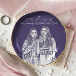 Turn Photo Into Art - Thank You Friendship Gifts For Besties, Sisters - Personalized Jewelry Dish 5