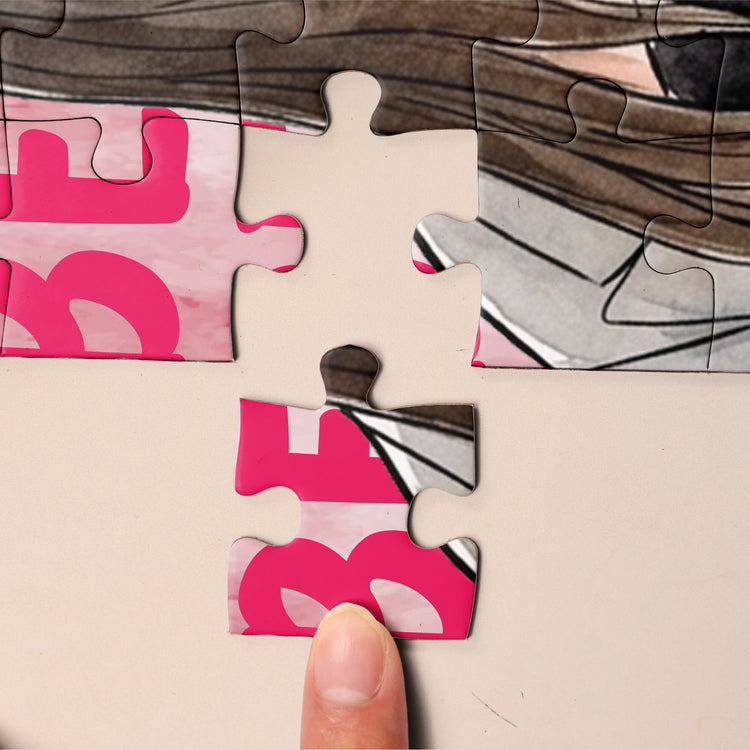 Turn Your Photo Into Watercolor Art - Best B*Tches Friendship Gifts - Personalized Puzzle 4