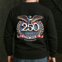 United States 250th Anniversary Silver Eagle - Back Printed Shirt