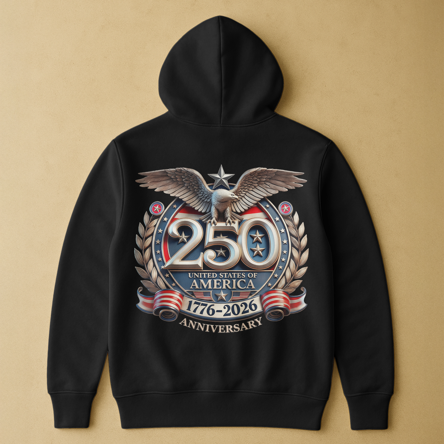 United States 250th Anniversary Silver Eagle - Back Printed Shirt