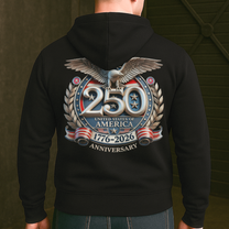 United States 250th Anniversary Silver Eagle - Back Printed Shirt