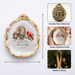 Upload Photo Memorial Loss Gifts Oyster - Personalized Ornament 5
