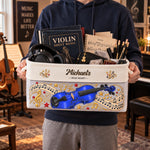 Violin Lovers, Violin Teacher Musician Music Lover Gift For Violinist - Personalized Storage Basket 4
