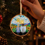 We Miss You I'M Always With You, Family Memorial - Personalized Ornament 3