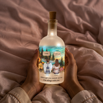 We Miss You Memorial Gifts First Christmas Without You - Personalized Bottle Lamp 3