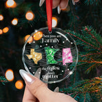 When You Are Family The Miles Don't Matter Long Distance Family Gifts - Personalized Ornament 3