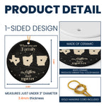 When You Are Family The Miles Don't Matter Long Distance Relationship Christmas - Personalized Ornament 6