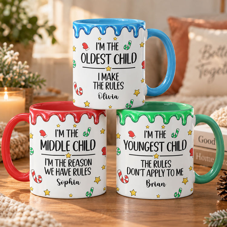 Who Makes The Rules Custom Name Mug For Children - Personalized Mug 1