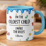 Who Makes The Rules Custom Name Mug For Children - Personalized Mug 7
