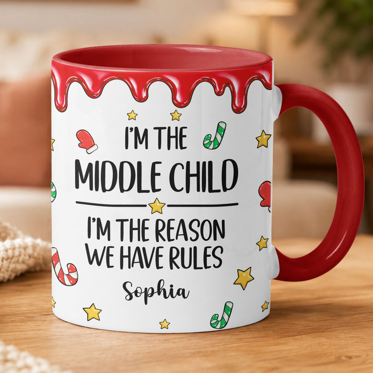 Who Makes The Rules Custom Name Mug For Children - Personalized Mug 9