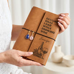 Wine Lovers, Whiskey Bourbon, Rum, Cocktails, Gifts For Her, Him - Personalized Notebook Cover 8