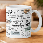Witchy Affirmations Mug - Gift For Witchy Lovers - Personalized Mug 3