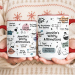 Witchy Affirmations Mug - Gift For Witchy Lovers - Personalized Mug 6