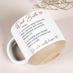 Work Bestie - Gifts For Coworkers, Customize With Name And Birth Flower - Personalized Mug 3