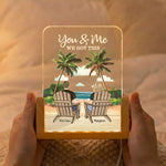 You & Me We Got This Anniversary Gift For Wife, Girlfriend - Personalized Night Light 2