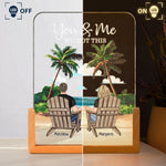 You & Me We Got This Anniversary Gift For Wife, Girlfriend - Personalized Night Light 3