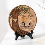 You & Me We Got This Anniversary Gifts For Her, Him New Version - Personalized Wooden Plaque 3