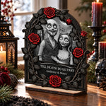 You And Me We Got This Gothic Art Clay - Personalized Wooden Plaque 2