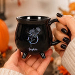 Zodiac Academy Hologram Birth Month Flower Bookish Gift For Her - Personalized Mug 1