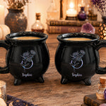 Zodiac Academy Hologram Birth Month Flower Bookish Gift For Her - Personalized Mug 4