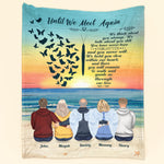 Until We Meet Again - Personalized Memory Blanket