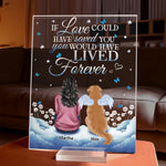 You Were My Favorite Hello And Hardest Goodbye - Personalized Acrylic Plaque